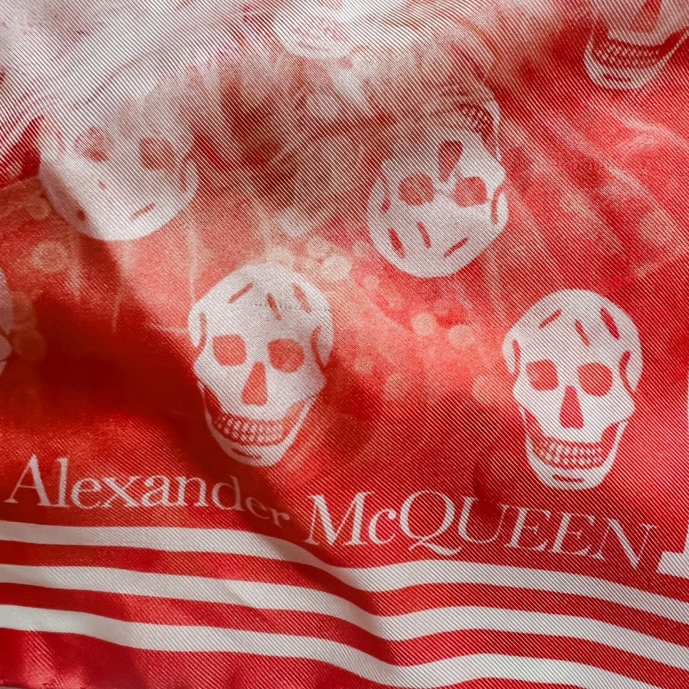 Alexander McQeen Silk Scarf - Picture 6 of 6